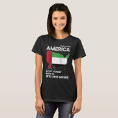 Born Emirati United Arab Emirates American USA Cit Tシャツ (正面フル)