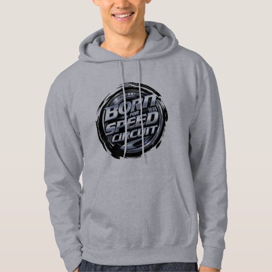 Born for Speed Circuit Architecture Hoodie – Racin パーカ (正面)
