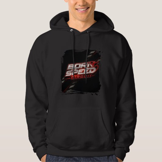 Born for Speed Circuit Engine Matrix Hoodie – Perf パーカ (正面)