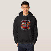 Born for Speed Circuit Motion Lines Hoodie – Racin パーカ (正面フル)