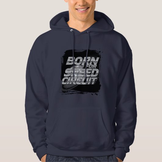Born for Speed Circuit Track System Hoodie – Turbo パーカ (正面)