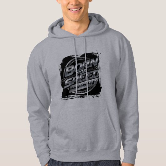 Born for Speed Circuit Turbo Network Hoodie – Raci パーカ (正面)