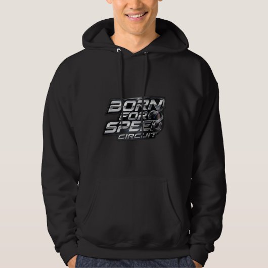 Born for Speed Circuit Turbo Pulse Hoodie – Racing パーカ (正面)