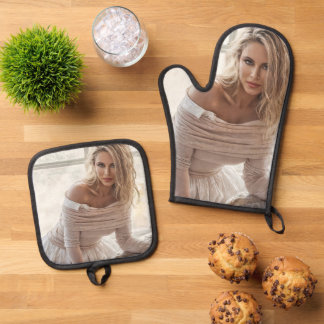 Born From Daylight oven mitt & pot holder set 鍋つかみ&鍋敷きセット