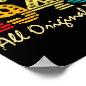 Born In 1945 80 Years Old Made In 1945 80th Birthd ポスター (角)