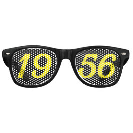 Born in 1956 70th birthday fun shades sunglasses レトロサングラス