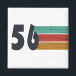 Born in 1956 vintage 70th birthday party マグネット<br><div class="desc">Add some originality to your wardrobe with this vintage sunset birthday graphic design featuring an awesome typography font. It's a great gift idea for men, women, husbands, wives, grandmothers, and grandfathers who will love this unique artwork. The perfect funny holiday present for a happy birthday party.</div>