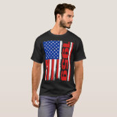 Born in 1959 US Flag Patriotic Veterans Day 4th Of Tシャツ (正面フル)