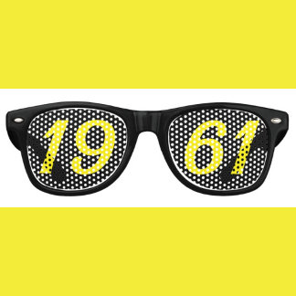 Born in 1961 65th birthday fun shades sunglasses レトロサングラス