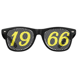 Born in 1966 60th birthday fun shades sunglasses レトロサングラス