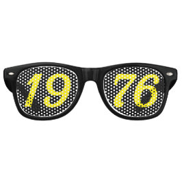 Born in 1976 50th birthday fun shades sunglasses レトロサングラス