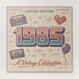 Born in 1985 Vintage Retro Jigsaw Puzzle | Limited ジグソーパズル
