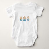 Born in 2024 ベビーボディスーツ (裏面)