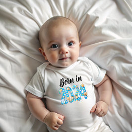Born in 2024 ベビーTシャツ