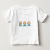 Born in 2024 ベビーTシャツ (裏面)