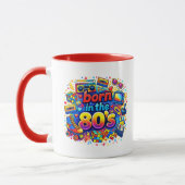 Born In The 80's マグカップ (左)