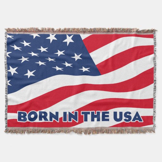 Born in the USA スローブランケット (正面)