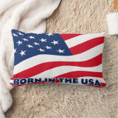 Born in the USA ランバークッション (ブランケット)