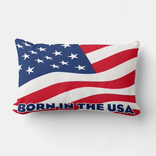Born in the USA ランバークッション (正面)