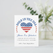 Born in the USA Birth Announcement シーズンカード (スタンド正面)