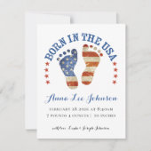 Born in the USA Birth Announcement シーズンカード (正面)