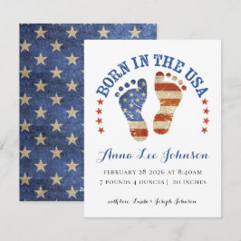 Born in the USA Birth Announcement シーズンカード