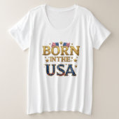 BORN IN THE USA Tシャツ (デザイン正面)