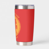 Born in the year of the Horse – Chinese Zodiac 保温保冷タンブラー (背面)