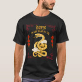 Born in the Year of the Snake Tシャツ (正面)