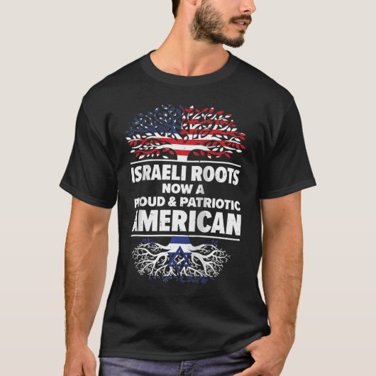 Born Israeli Israel American USA Citizenship Ragla Tシャツ (正面)