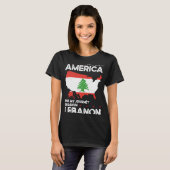 Born Lebanese Lebanon American USA Citizenship  2 Tシャツ (正面フル)