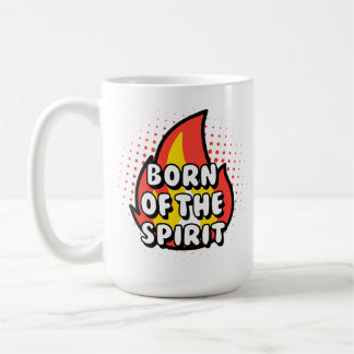 Born of The Spirit, Christian quotes コーヒーマグカップ