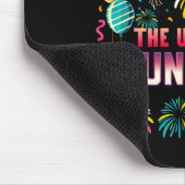 Born On New Year's Eve. Countdown. Birthday  マウスパッド (コーナー)