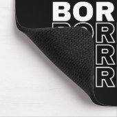 born ski mouse pad design マウスパッド (コーナー)