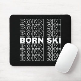 born ski mouse pad design マウスパッド