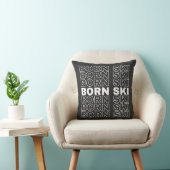 Born ski pillow for skiing lovers クッション (椅子)