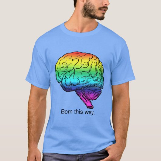 BORN THIS WAY ブレイン Tシャツ (正面)