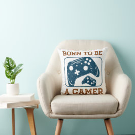 Born to be a gamer クッション