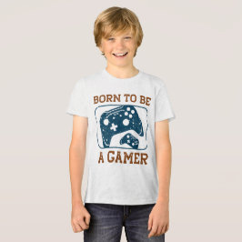 Born to be a gamer トライブレンドＴシャツ
