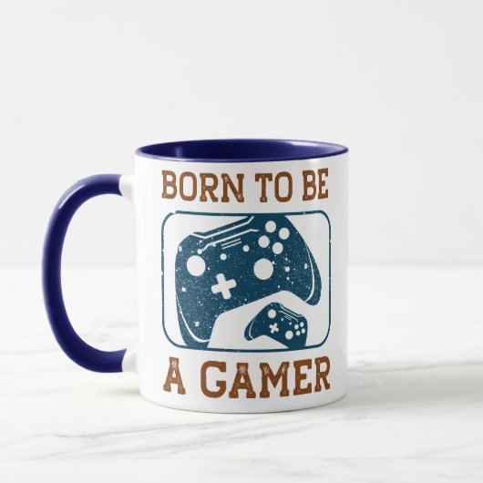 Born to be a gamer マグカップ (左)