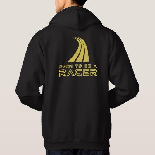 Born To Be A Racer パーカ (裏面)