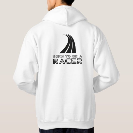 Born To Be A Racer パーカ (裏面)