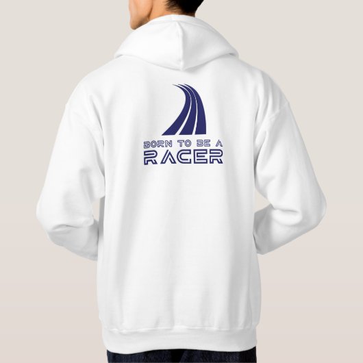 Born To Be A Racer パーカ (裏面)