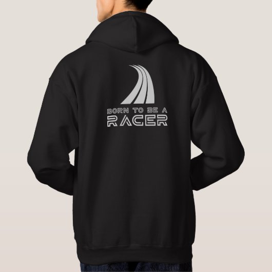 Born To Be A Racer パーカ (裏面)