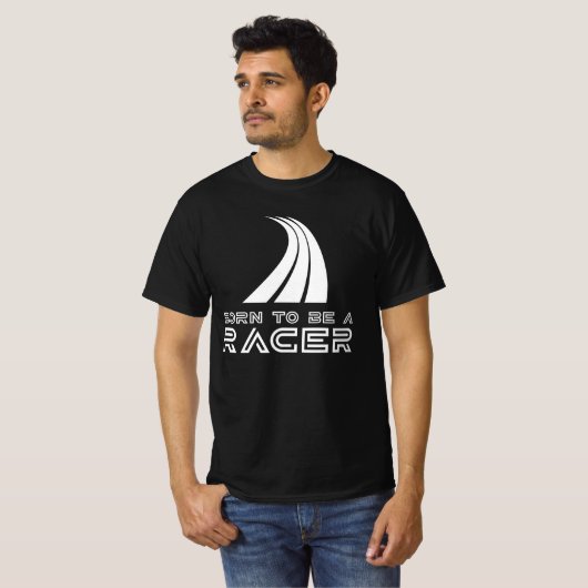 Born To Be A Racer Tシャツ (正面フル)