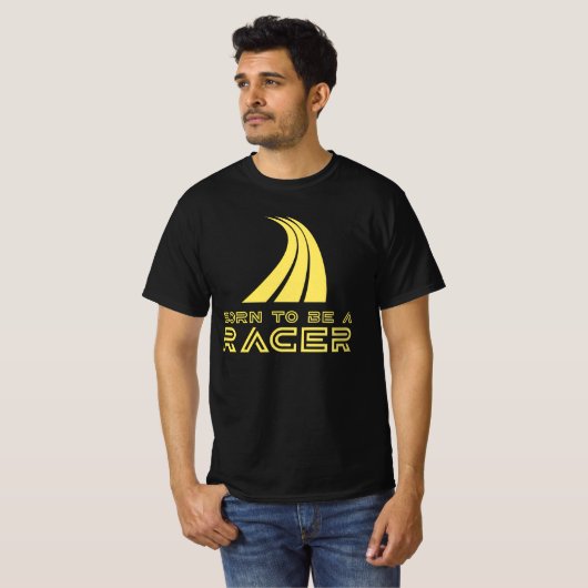 Born To Be A Racer Tシャツ (正面フル)