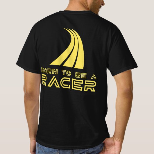 Born To Be A Racer Tシャツ (裏面)