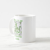 Born to be Capricorn コーヒーマグカップ (正面左)