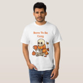Born to Be Cozy - スケルトン Tシャツ (正面フル)