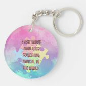 Born to Be Unique – Dragon Heart Cute Baby Dragon  キーホルダー (裏面)